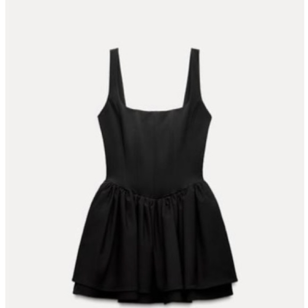 Zara ruched corset dress